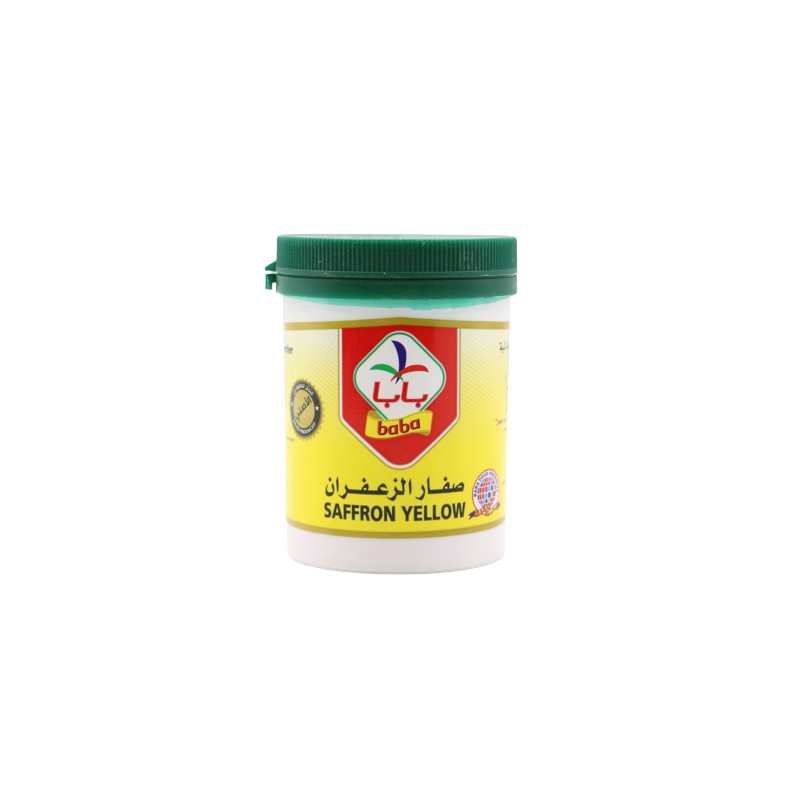 Baba Saffron Yellow 100 gm × 80 - Carton