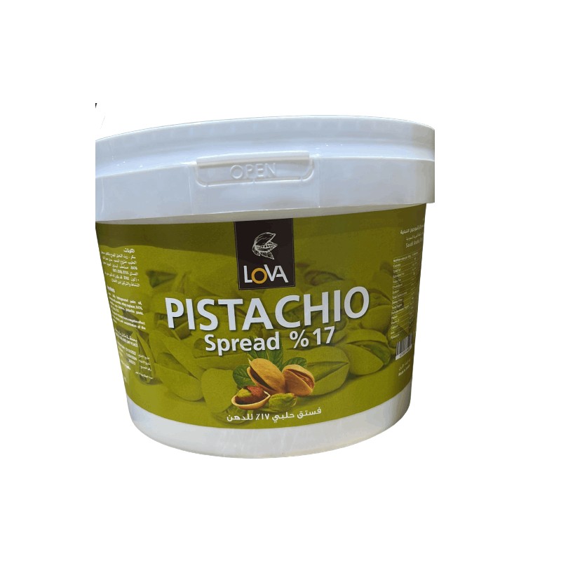 Lova Pistachio Filling 17 % - 5 kg