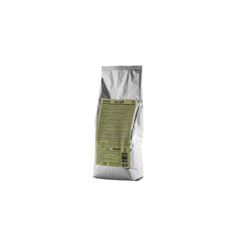 MEC3 Soft Ice Cream Base -Salted Butter Caramel Flavor - 2 kg