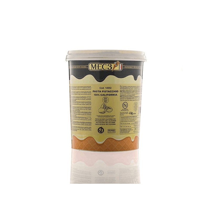 MEC3 Pure Pistachio Paste California 4 kg