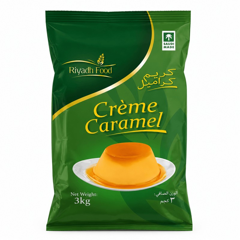 Riyadh Food Creme Caramel 3 kg × 4 - Carton