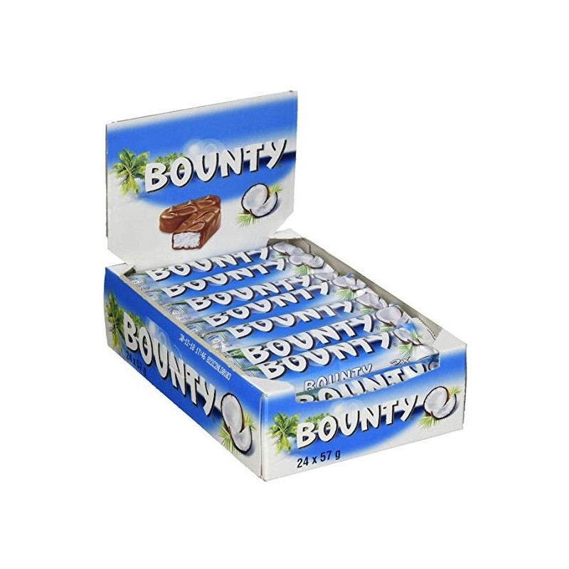 Bounty Coconut Chocolate 25 gm × 24 pcs - Box