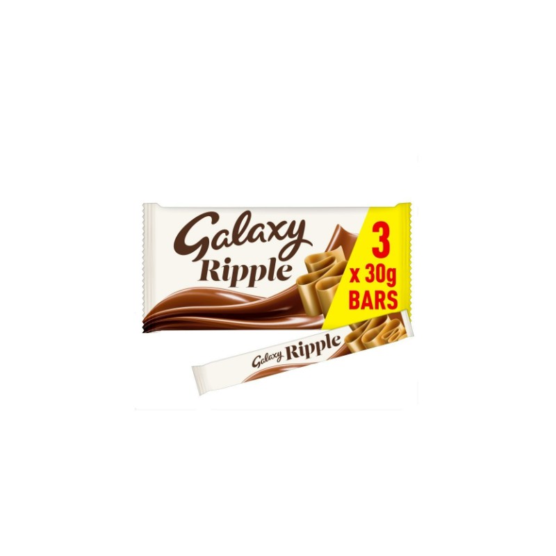 Galaxy Ripple Chocolate 30 gm × 3 × 29 Pack - Carton