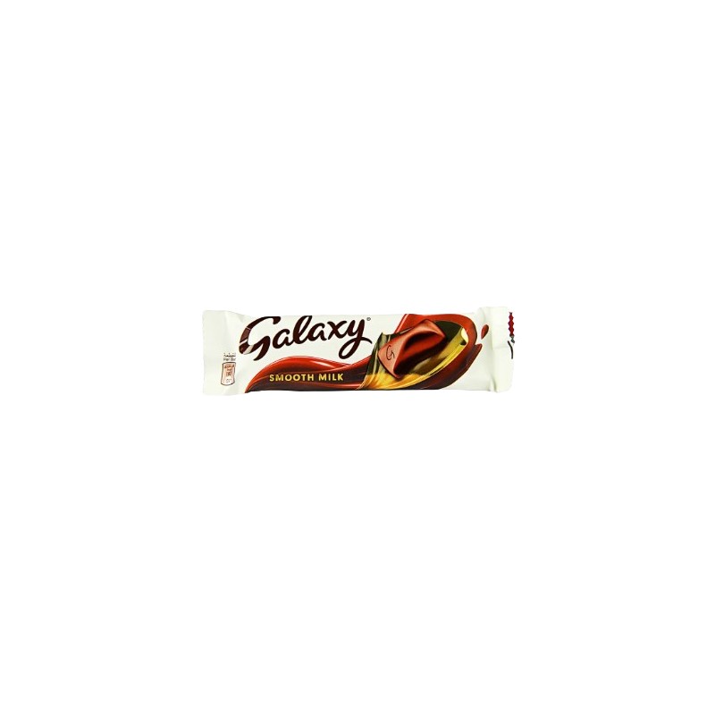 Galaxy Smooth Milk Chocolate 30 gm × 24 Pcs × 6 Pack - Carton