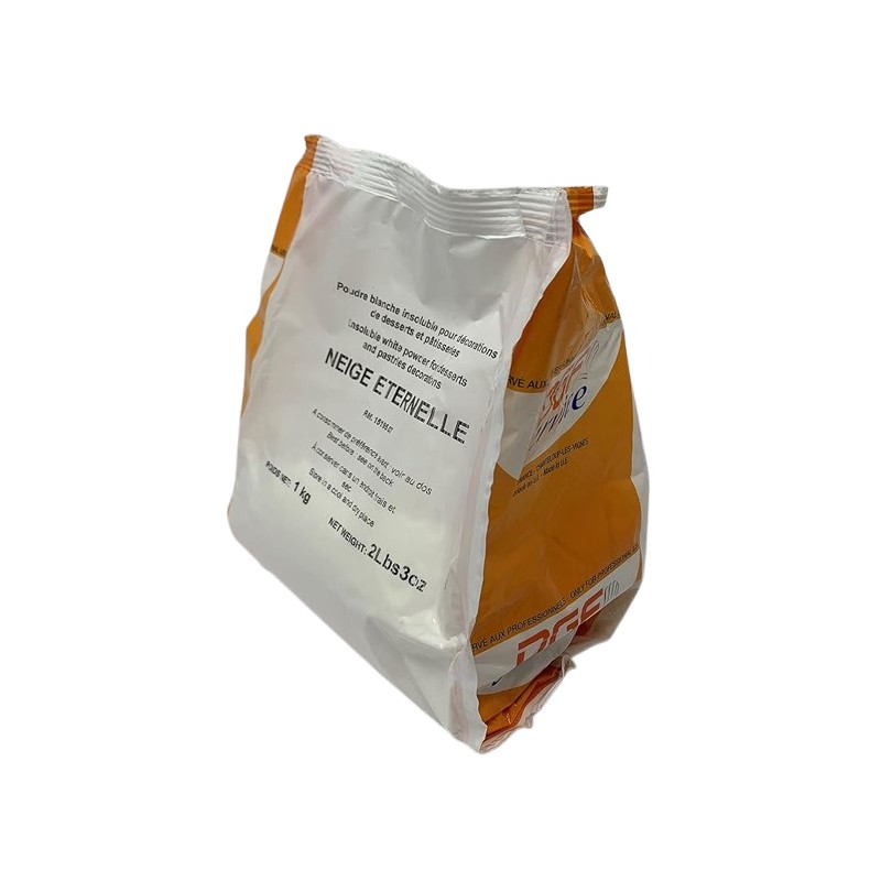 DGF French Snow Sugar 1 kg × 5 - Carton