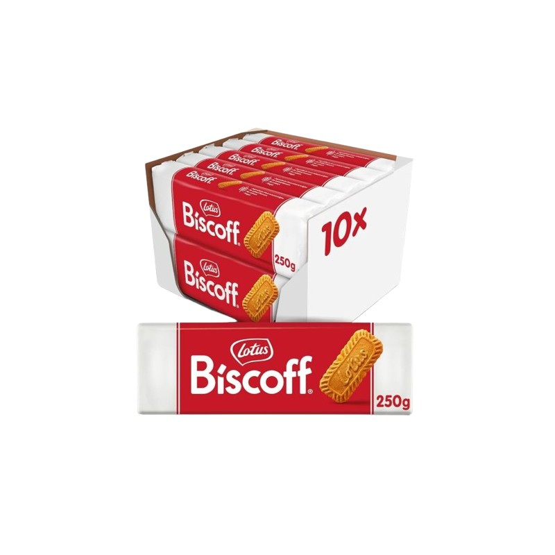 Lotus Original Biscuits 250 gm × 10 - Carton