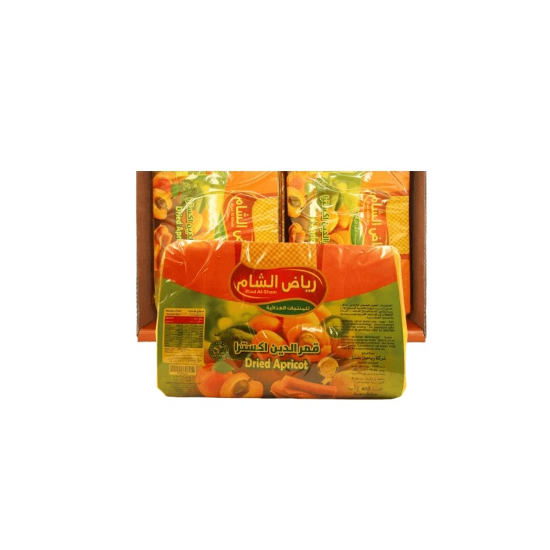 Riad Al sham Dried Apricot Paste 400 gm × 25 - Carton
