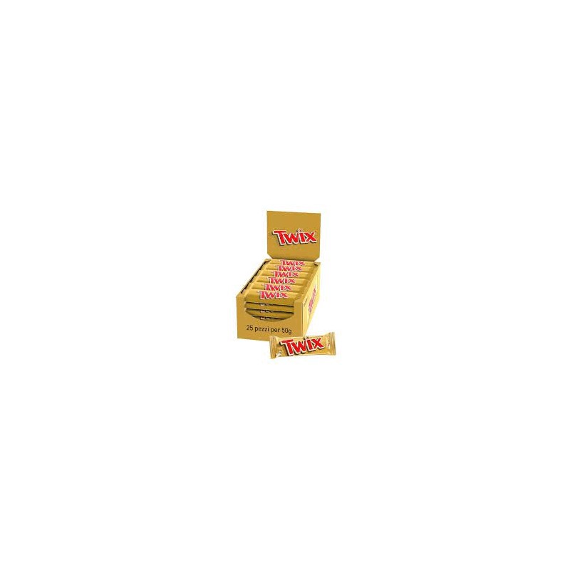 Twix Chocolate 50 gm × 25 - box