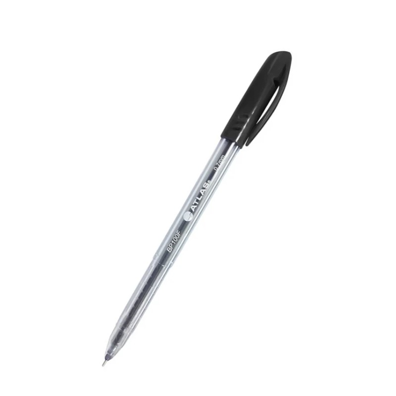 Atlas Ballpoint Pen Black 10 pcs
