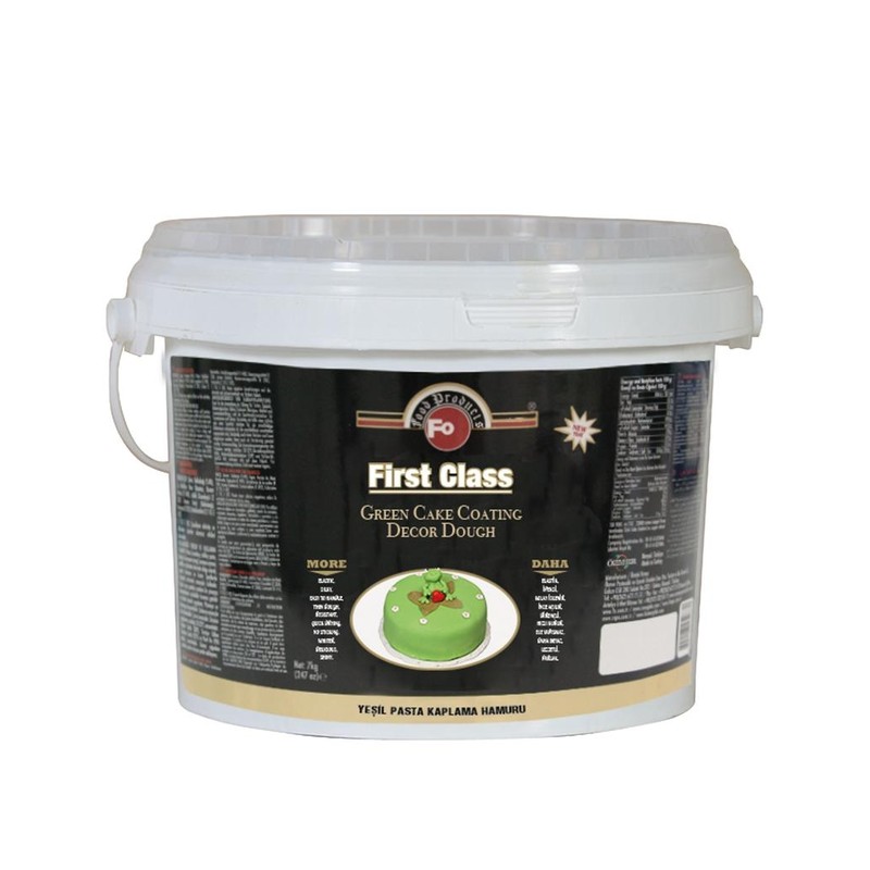 FO Cake Coating Sugar Dough Green 7 kg