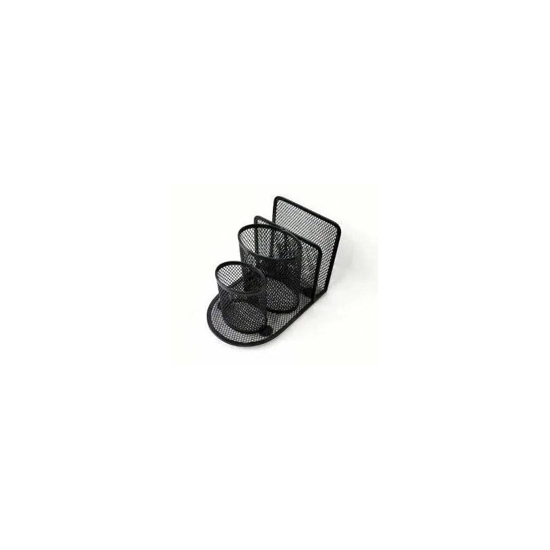 Brother Black Metal Mesh Pot Organizer