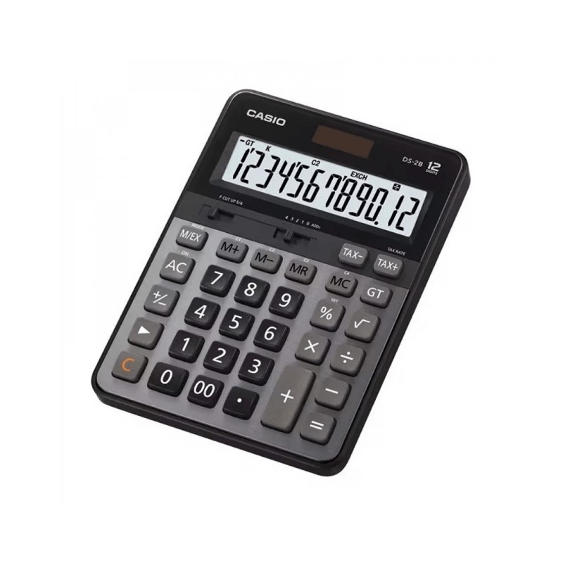 Casio DS-2B Desktop Calculator 12 Digits Plastic keys