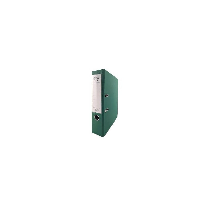 Clipp Plastic Box File Size 7.5 cm Green