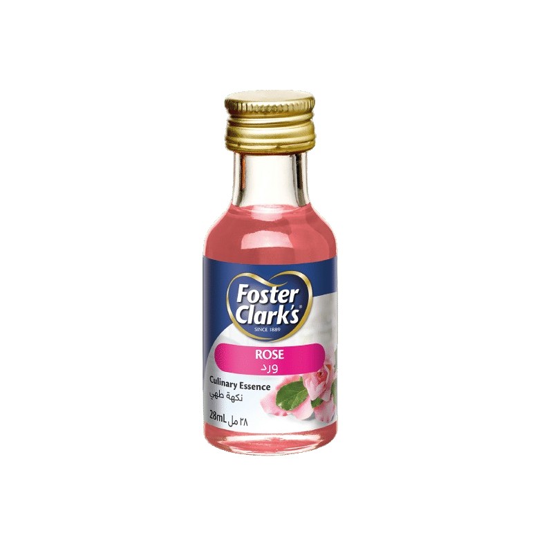 Foster Clark's Rose Food Color 28 ml × 12 - Packet