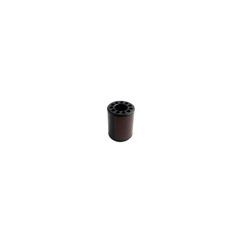Elsoon Round Wooden Pen Cup