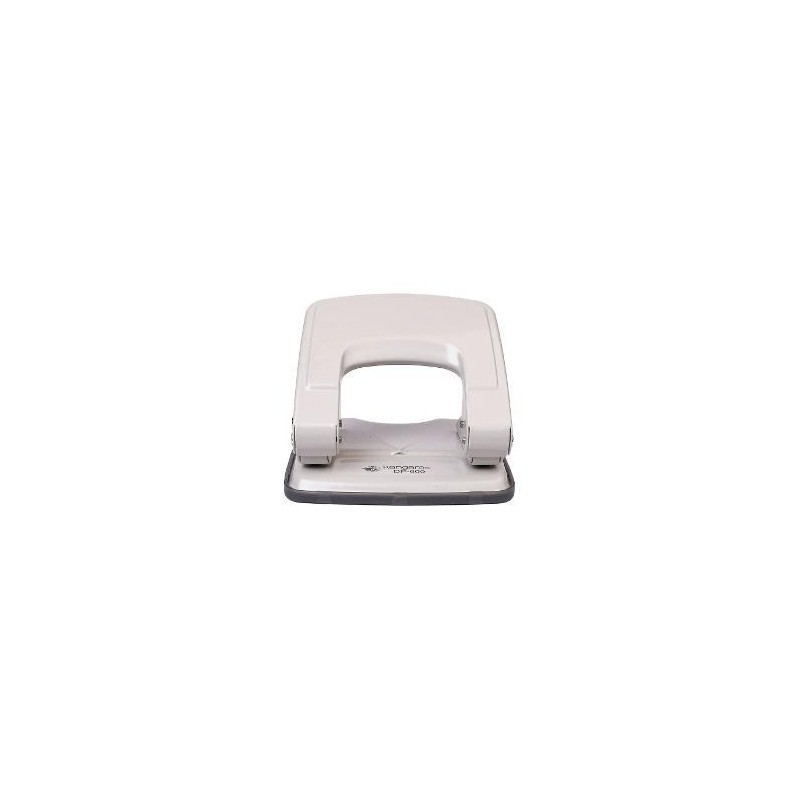 Kangaro All Metal 2 Hole Puncher Grey up to 22 Sheets