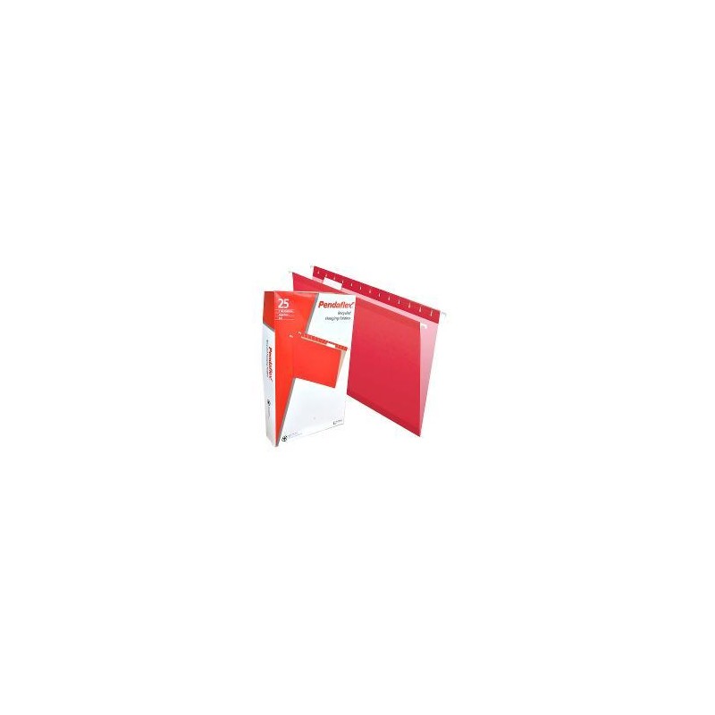 Pendaflex Legal Size Hanging Files Red 25 pcs