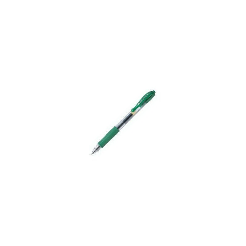 Pilot G2 Gel Roller Pen Green 12 pcs