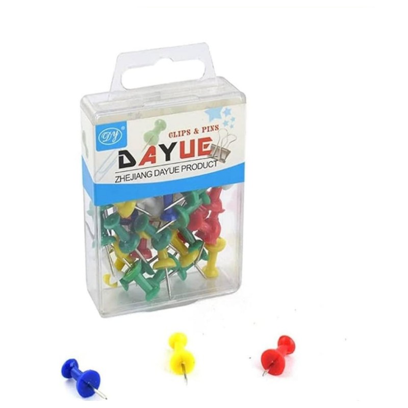 Push Pins 50 pcs × 20 - Carton