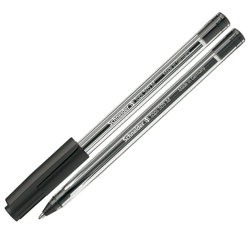 Schneider Tops 505 M Black 10 pcs