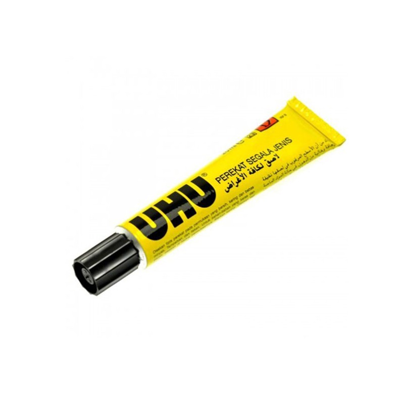 UHU Glue Tube all purpose Adhesive 20 ml × 3 pcs