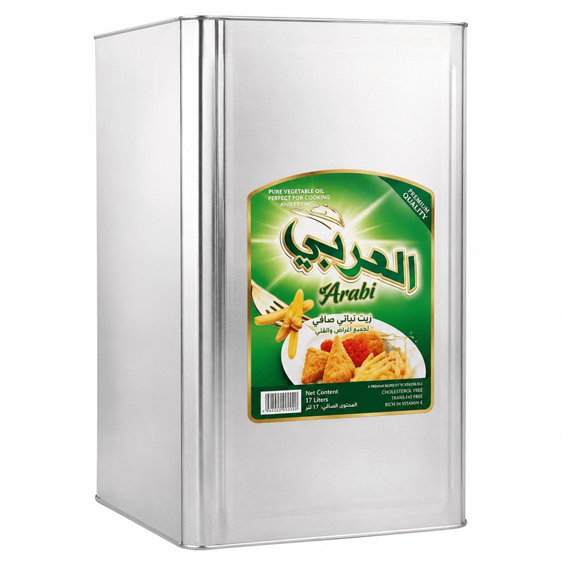 Alarabi Pure Vegetable Cooking & Frying Oil 17 L