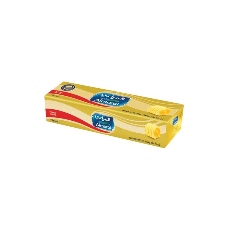 Almarai Natural Butter Unsalted 100 gm × 40 - Carton