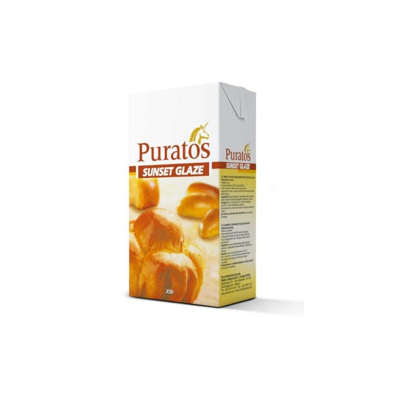 Puratos Sunset Glaze 1 L × 12 - Carton