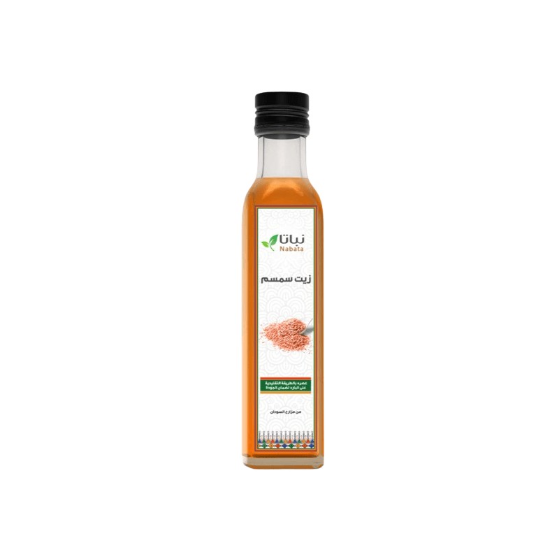 Khayrat Nabata Organic Sudanese Sesame Oil 250 ml gm × 12 - Carton