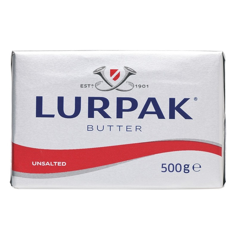 Lurpak Unsalted Butter 500 gm × 20 - Carton