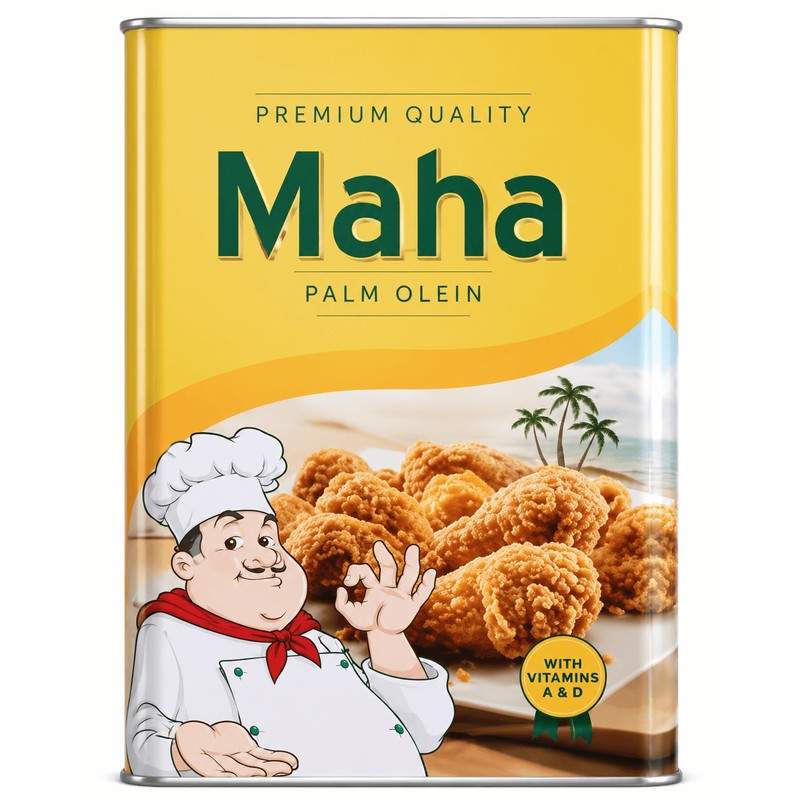 Maha Palm Olein Oil For Cooking & Frying  17 L