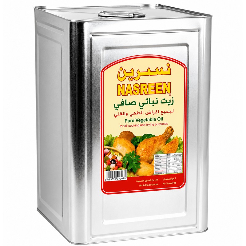 Nasreen Pure Vegetable Oil for frying and cooking 17 L