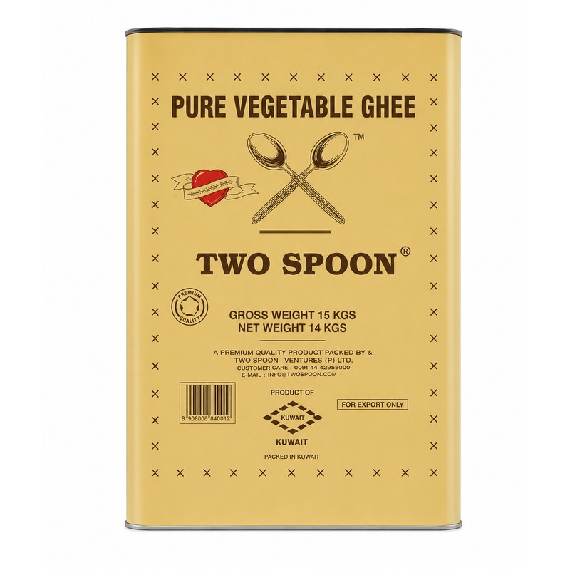 Two Spoon Pure Vegetable Ghee 15 kg