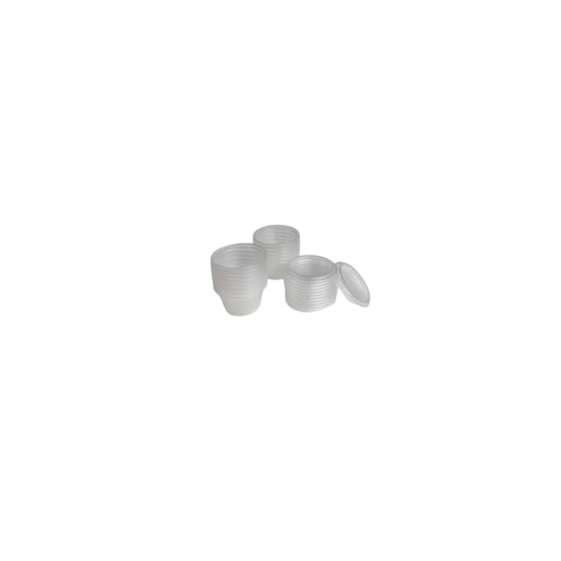 Arnon Plastic Sauce Clear Container With Lid 50 gm × 100 pcs × 20 - Carton