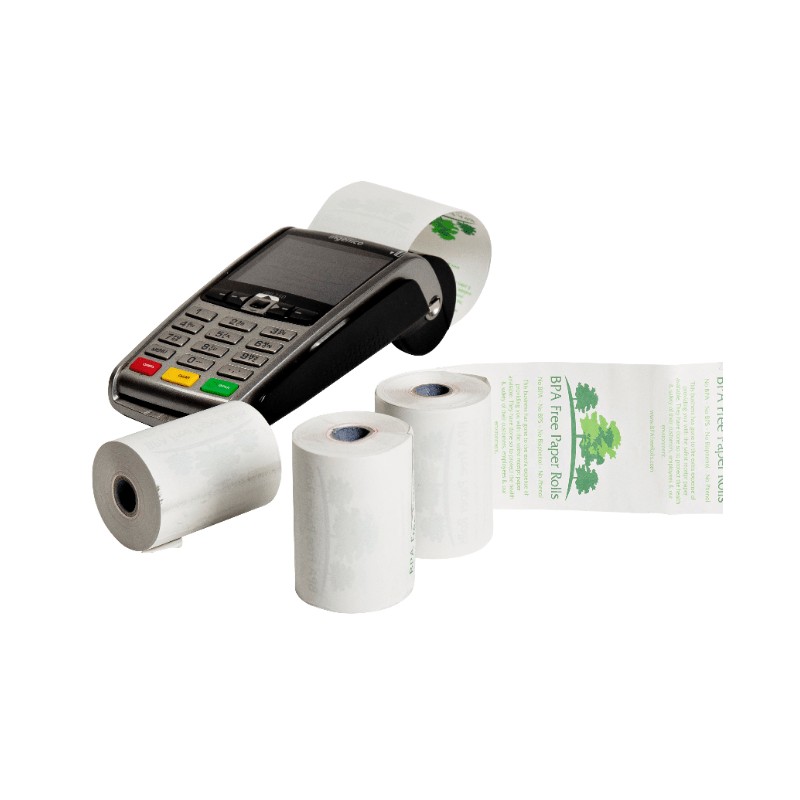 Thermal Paper Credit Card Machine Roll Size 57 × 40 mm × 100 roll - Carton