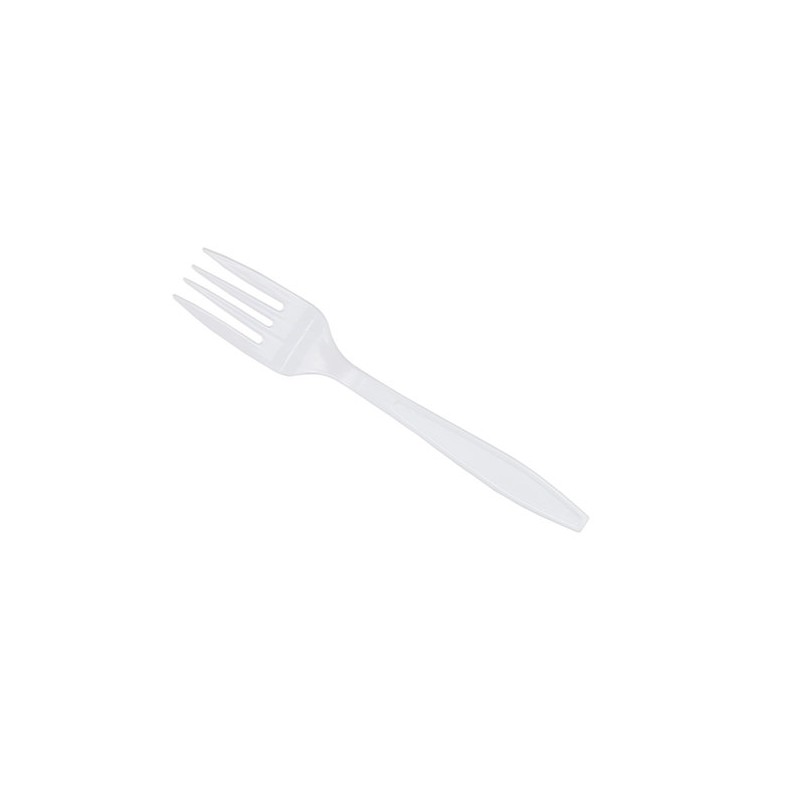 White Plastic Forks 1000 pcs