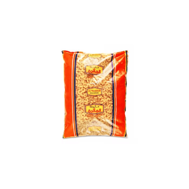 Al Maedah Elbow Macaroni 4 kg × 20 - Carton