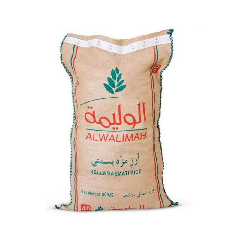 Alwalimah Basmati Muzza Rice 40 kg