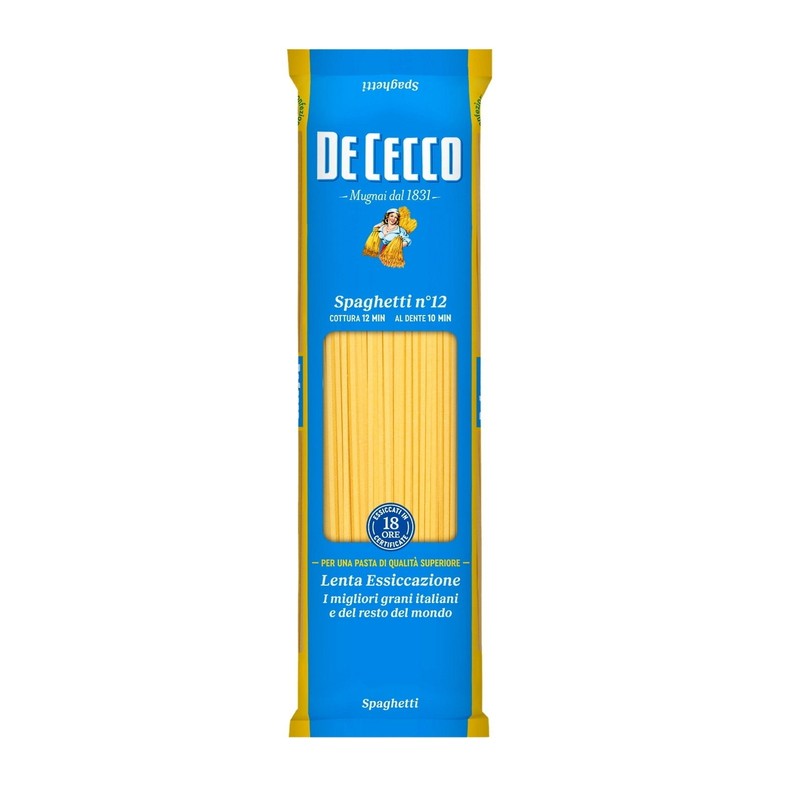 Dececco Spaghetti 1 kg × 12 - Carton