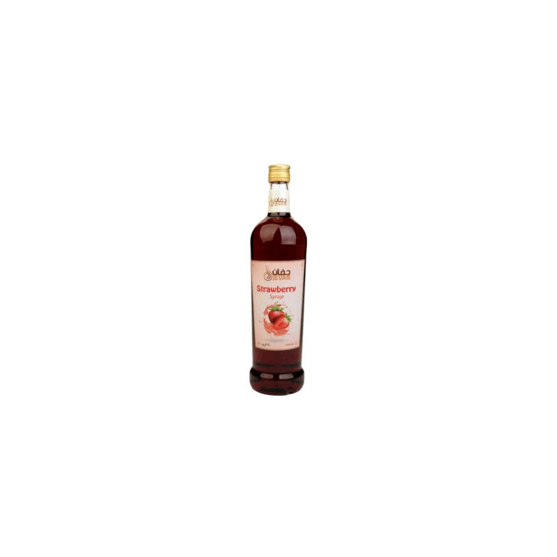 Jevan Strawberry Syrup 1 L