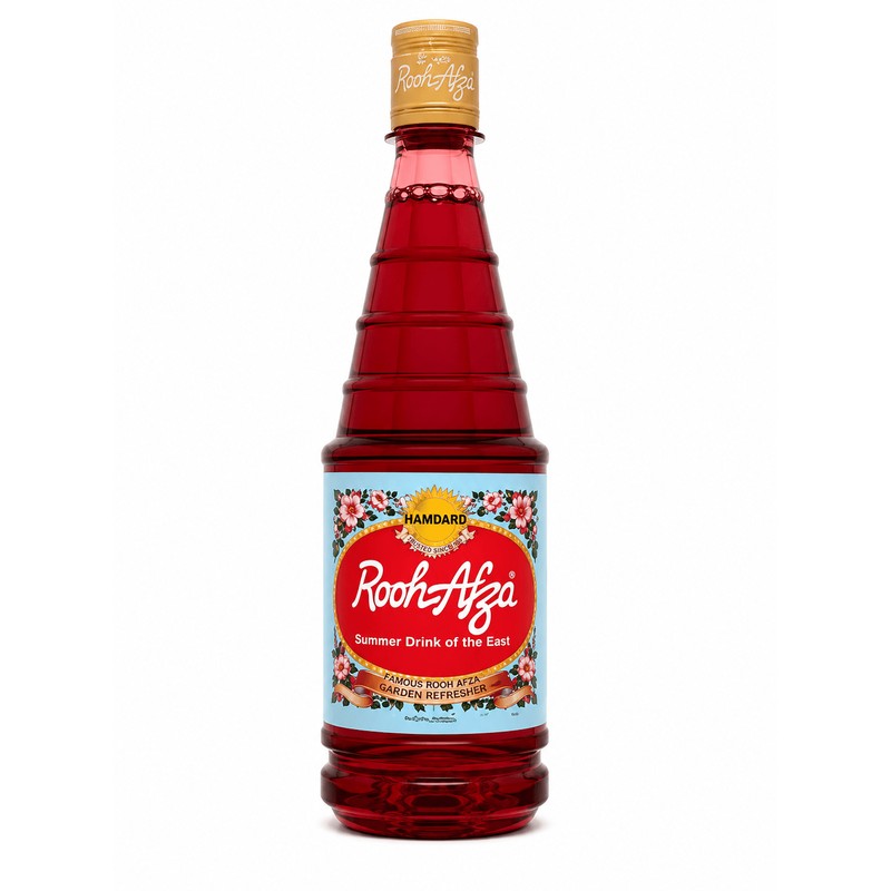 Rooh Afza Rose Syrup 800 ml × 12 - Carton