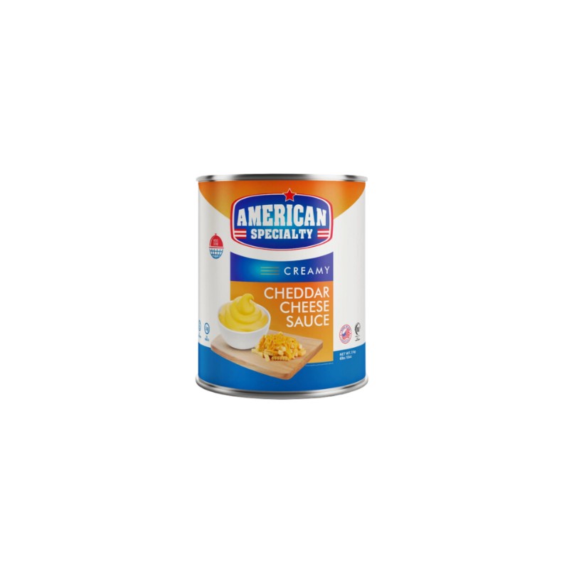 American Specialty Cheddar Cheese Sauce 3 kg × 6 - Carton