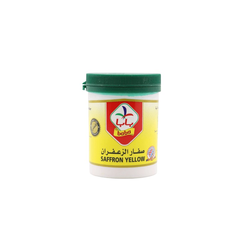 Baba Saffron Yellow 100 gm × 12 - Carton