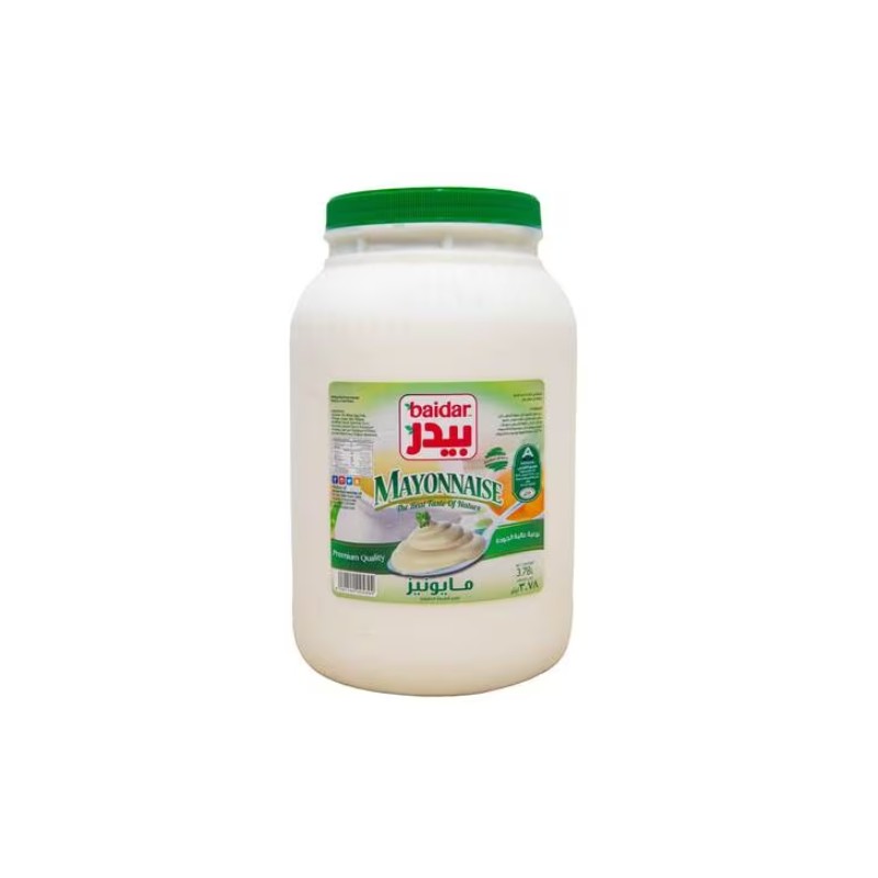 Baidar Mayonnaise 3.7 kg × 4 - Carton