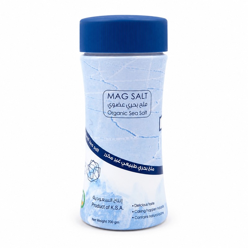 Mag Organic Sea Salt 700 gm × 24 - Carton