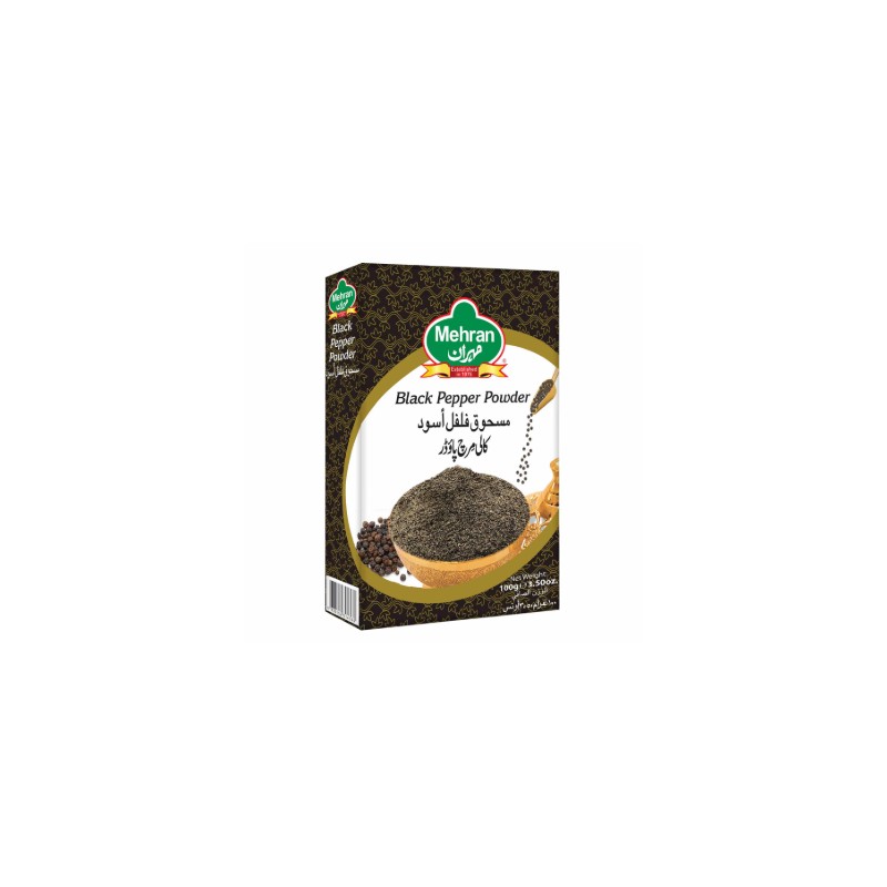 Mehran Black Pepper Powder 100 gm × 48 - Carton
