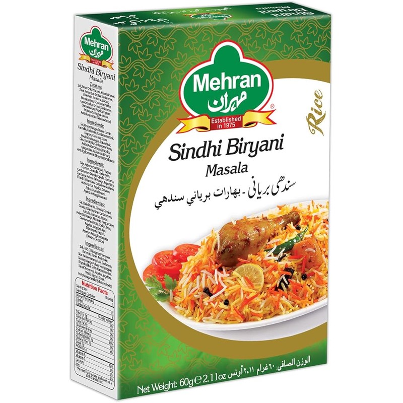 Mehran Biryani Spices 55 gm × 48 - Carton