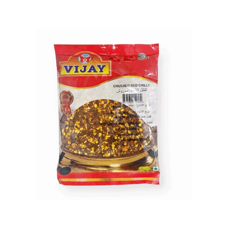 Vijay Crushed Red Chilly 100 gm × 48 - Carton