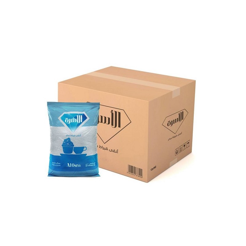 AL Osra Fine Sugar 5 kg × 4 - Carton