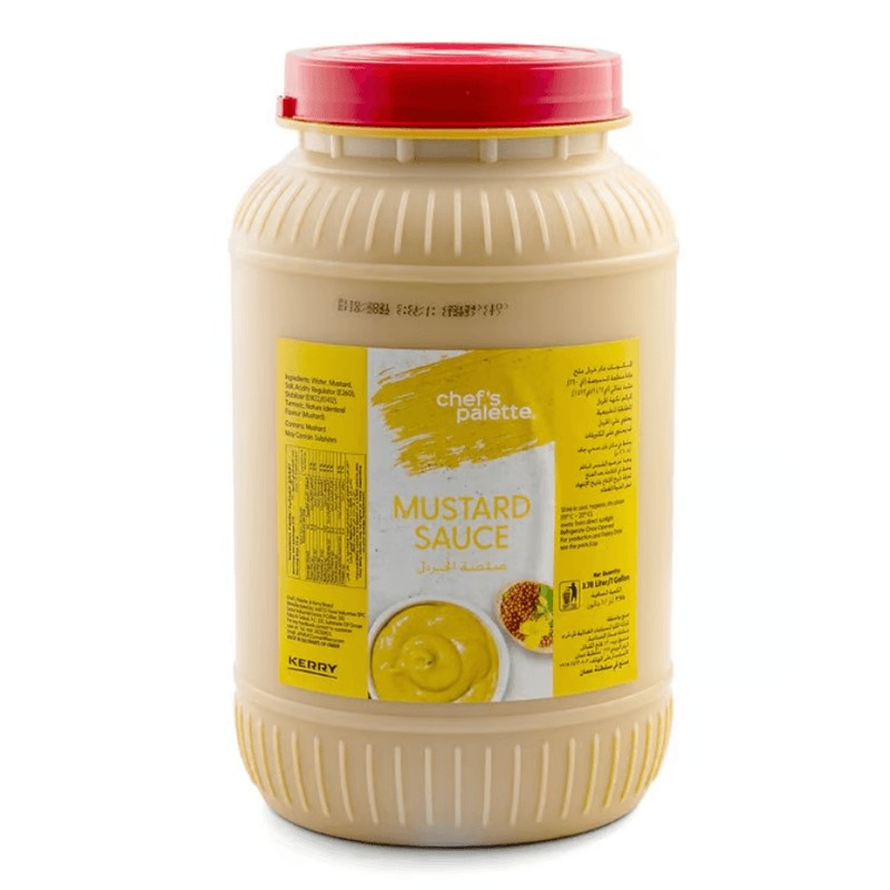 Chef's Palette Mustard 3.78 L × 4 - Carton